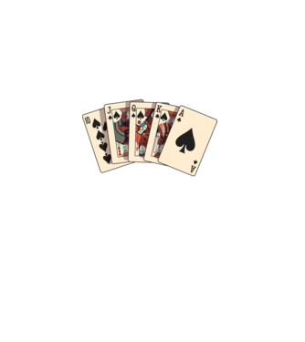 Poker All in model turcoaz pe tricou