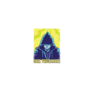 Dark Programmer model negru pe tricou