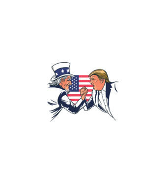 Trump Vs Unchiul Sam SUA 2020 alegeri prezidențiale model turcoaz pe tricou
