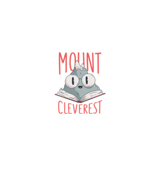 Tricou Mount Cleverest model alb pe tricou