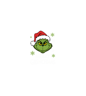 Merry Grinchmas Negru model negru pe tricou