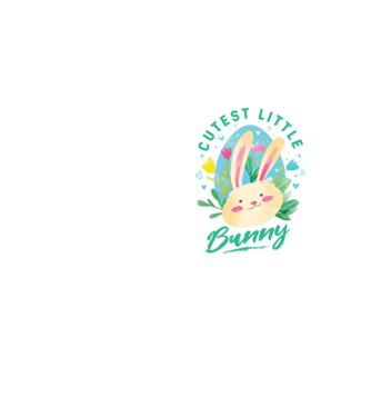 Cel mai dulce iepuraș model galben neon pe tricou