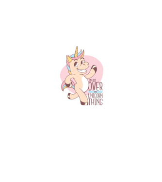 Am trecut de mult peste perioada de Unicorn model gri pe tricou