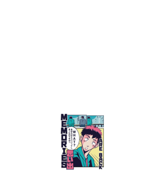 Anime Vaporwave benzi desenate model alb pe tricou