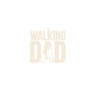 The Walking Dad model albastru jeanși pe tricou