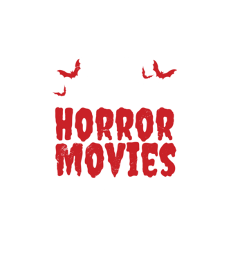Eat Sleep Horror Movies Repeat model alb pe tricou