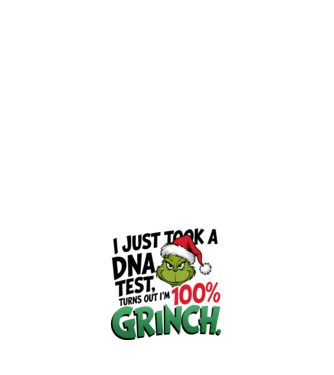 Grinch DNA test model roz deschis pe tricou