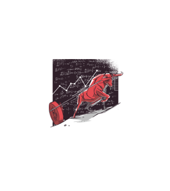 Taur Bitcoin model alb pe tricou