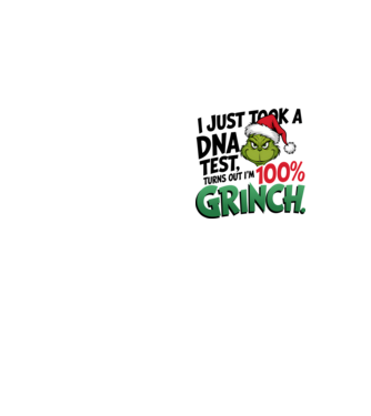 Grinch DNA test model galben neon pe tricou