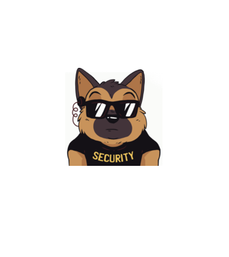 Ciobănesc german Security tricou amuzant cu Câine model gri pe tricou