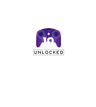 Level 10 Unlocked Gamer Birthday model negru pe tricou