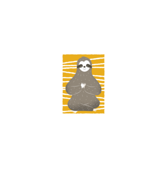 Yoga Leneș model negru pe tricou