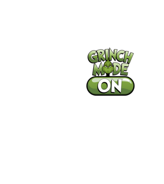 Grinch mode ON model galben neon pe tricou