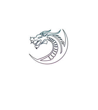 Dragon Tribal model negru pe tricou