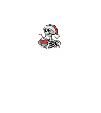 Dead inside, but it's christmas Negru model negru pe tricou