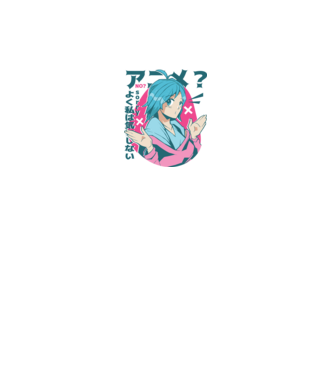 Tricou Anime model alb pe tricou