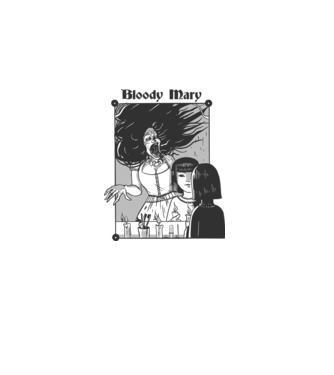 Bloody Mary model gri pe tricou