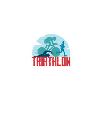 Triatlon Sport model albastru regal pe tricou