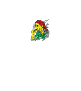 Dreadlock model negru pe tricou