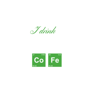 i drink insane amount of coffee model negru pe tricou