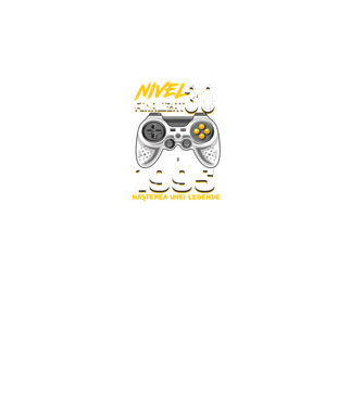 Nivel Finalizat 30 1995 model negru pe tricou