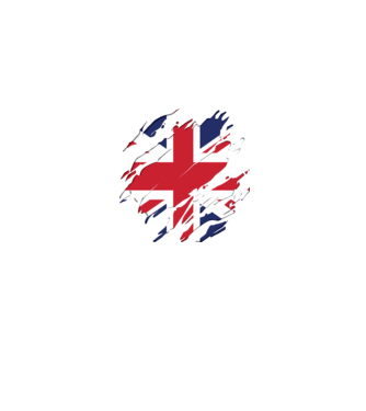 UK Steagul Regatului Unit model albastru jeanși pe tricou