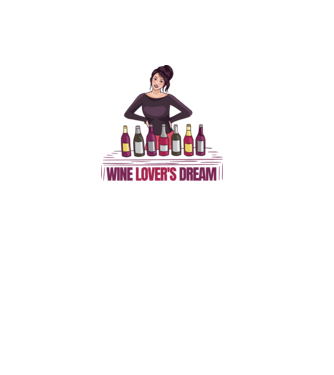 Degustare de vinuri model roz deschis pe tricou