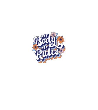 My Body My Rules model liliachiu pe tricou