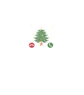 Christmas is calling model turcoaz pe tricou