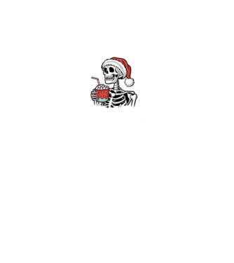Dead inside, but it's christmas Negru model negru pe tricou