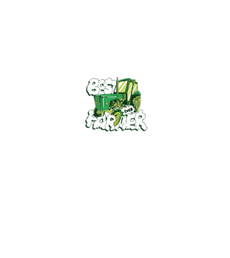 Best Farmer Ever cu Tractor model negru pe tricou