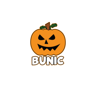 bunic model negru pe tricou