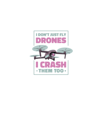Tricou drone model roz deschis pe tricou