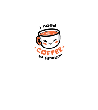 Am nevoie de cafea model alb pe tricou