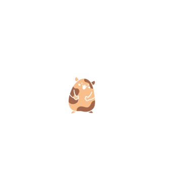 Cea mai bună mamă Hamster model negru pe tricou