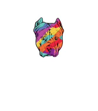 Cap colorat Pitbull model galben neon pe tricou