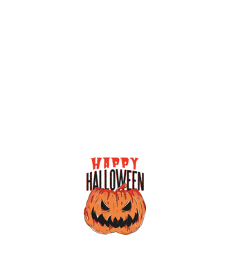 Happy Halloween Pumpkin model negru pe tricou