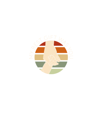 My Best Gift Was You model negru pe tricou