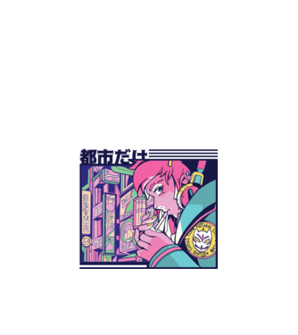 Anime Țigaretă model nisipiu pe tricou