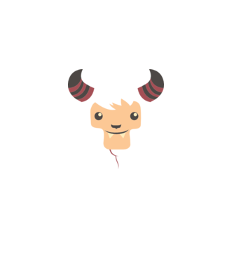 Goat Halloween model roșu pe tricou