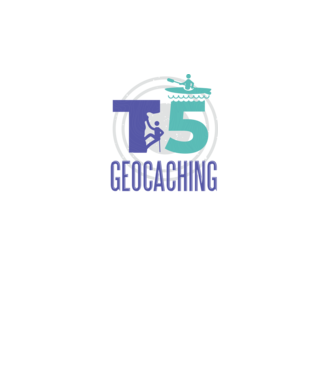 T5 Geocaching model turcoaz pe tricou