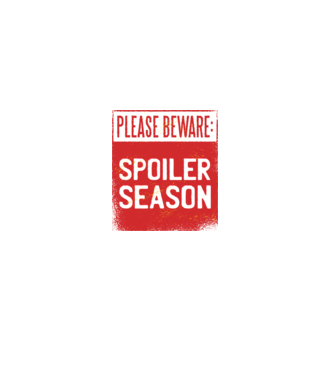 Atenție! Pericol de spoiler model alb pe tricou