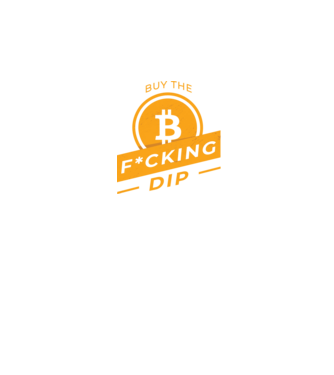 Bitcoin - Buy the fucking dip model negru pe tricou