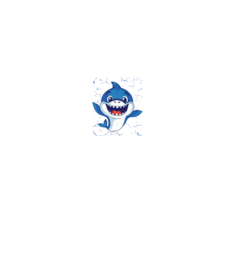 Baby Shark tricou drăguț cu rechin model gri pe tricou