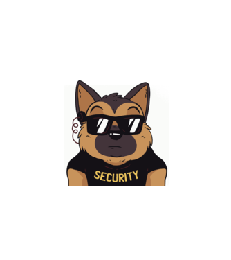 Ciobănesc german Security tricou amuzant cu Câine model gri pe tricou