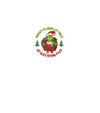 Would ya look at that - Grinch model negru pe tricou