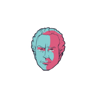 Immanuel Kant model mov pe tricou