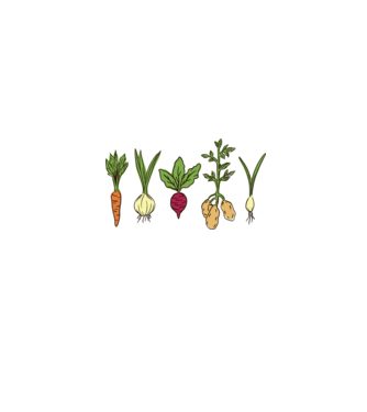Legume model gri pe tricou