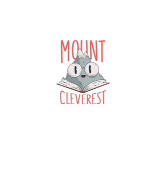Tricou Mount Cleverest model alb pe tricou