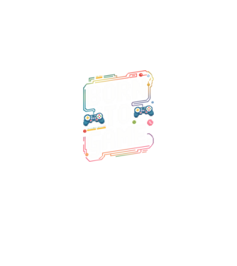 Born to Game Pixel Negru model negru pe tricou